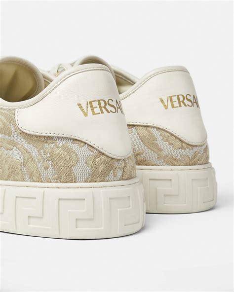 versace sneakers barocco|Versace barocco bathrobes.